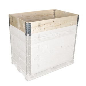 Jungheinrich PROFISHOP, Aufsatzrahmen aus Holz, BxTxH 1.200 x 800 x 300 mm, 4 Scharniere, Aufsatzrahmen aus Holz, BxTxH 1.200 x 800 x 300 mm, 4 Scharniere