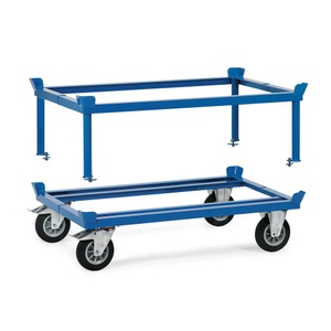 Fetra, fetra® Aufsatzrahmen für Paletten-Fahrgestell, HxBxT 370 x 1.010 x 810 mm, fetra® Aufsatzrahmen für Paletten-Fahrgestell, HxBxT 370 x 1.010 x 810 mm