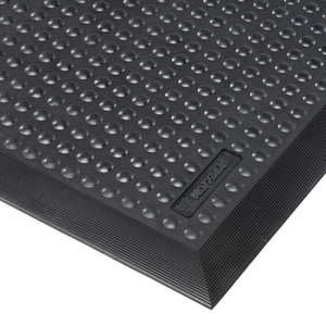 undefined, Arbeitsplatzmatte, Naturgummi ESD, genoppt schwarz LxBxH 1500 x 900 x 13 mm, Bodenmatte antistatisch, genoppt, BxT 900 x 1.500 mm