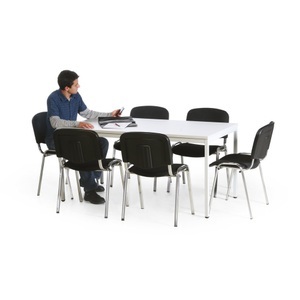 Jungheinrich PROFISHOP, Besprechungsgruppe, Tisch BxT 1.600 x 800 mm + 6 Stühle, Besprechungsgruppe, Tisch BxT 1.600 x 800 mm + 6 Stühle