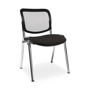 Topstar, Topstar® Besucherstuhl Visit, 4 Fuss Gestell, anthrazit, Topstar® Besucherstuhl Visit, 4 Fuss Gestell, anthrazit