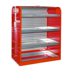 Jungheinrich PROFISHOP, Gefahrstoff-Rollladenschrank RSG4, inkl. 4 Kleingebindewannen, Gefahrstoff-Rollladenschrank RSG4, inkl. 4 Kleingebindewannen