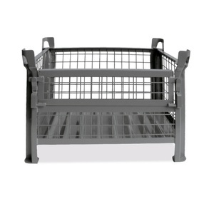 Heson, HESON® Gitterbox, mit ½ Gitterklappe, lackiert, HxBxT 900 x 1.200 x 800 mm, HESON® Gitterbox, mit ½ Gitterklappe, lackiert, HxBxT 900 x 1.200 x 800 mm