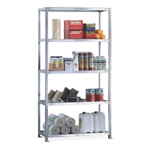 META, META Fachbodenregal Schraubsystem, GF, FL 230 kg, verzinkt, HxBxT 2.000 x 1.000 x 400 mm, META Fachbodenregal Schraubsystem, GF, FL 230 kg, verzinkt, HxBxT 2.000 x 1.000 x 400 mm