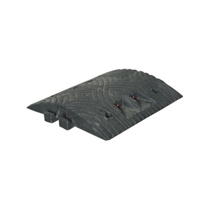 undefined, Fahrbahnschwelle Modell 20-RE Normelement schwarz, Fahrbahnschwelle Recycling, < 20 km/h, Grundelement, schwarz