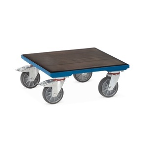 Fetra, fetra® Kistenroller mit Riefengummi, TK 400 kg, Ladefläche 600 x 600 mm, fetra® Kistenroller mit Riefengummi, TK 400 kg, Ladefläche 600 x 600 mm