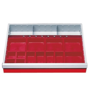 Jungheinrich PROFISHOP, Kleinteilekästen für Schubladenschränke Profi, Breite 680 mm