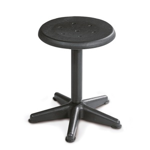 undefined, Hocker Kunststoff Spindel B-3500.01, Hocker, Sitz aus PP, Sitzhöhe 410-600 mm, Drehspindel, Kunststoffbasis, Bodengleiter