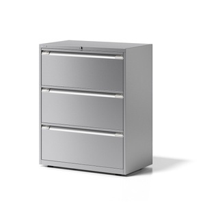 Bisley, BISLEY Hängeregisterschrank Essentials, 3 Schubladen, BISLEY Hängeregisterschrank Essentials, 3 Schubladen