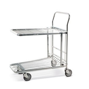 undefined, 13-1650 C+C Wagen klappbar Stahl verzinkt Traglast (max.): 300 kg, Lager- und Transportwagen, klappbarer Boden, Ladefläche BxT 435 x 770 mm