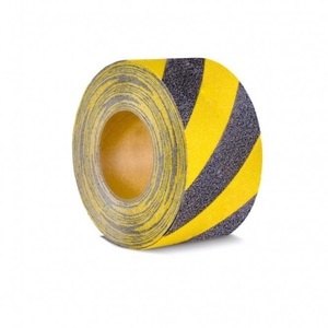 Jungheinrich PROFISHOP, m2-Antirutschbelag™ Warnmarkierung, Rolle, Breite 75 mm, gelb-schwarz