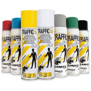 traffic, TRAFFIC Markierfarbe 0,5 l, weiss, Ampere Traffic Markierungsfarbe, 500 ml, weiss (ähnl. RAL 9016)