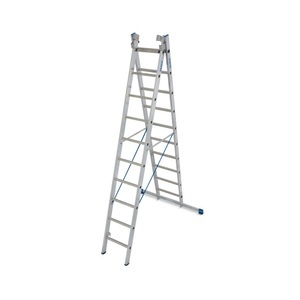 KRAUSE, Mehrzweckleiter KRAUSE®, 3-teilig, Gesamtlänge 6,90 m
