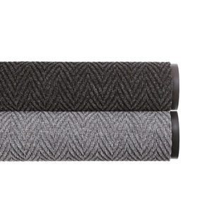 undefined, Schmutzfangmatte LxB 1800 x 1200 mm anthrazit, Schmutzfangmatte, Fischgrätmuster, PP, BxT 1.200 x 1.800 mm, anthrazit