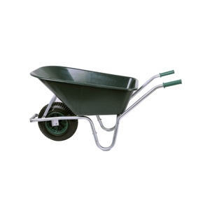 Jungheinrich PROFISHOP, Schubkarre, TK 150 kg, 100 l, PVC grün, Schubkarre, 100 Liter, 13,5 kg, Kunstoffwanne grün