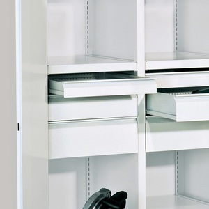 undefined, Schublade, pulverbeschichtet für Schwerlastschrank mit Trennwand Blendenhöhe 175 mm, PAVOY Schublade, HxB 415 x 175 mm