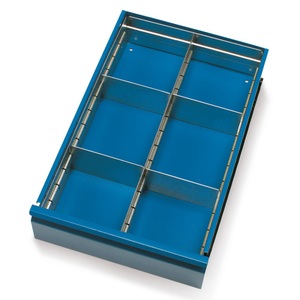 Fetra, fetra® Schubladeneinteilung für Werkstattwagen, 6 Fächer, fetra® Schubladeneinteilung für Werkstattwagen, 6 Fächer