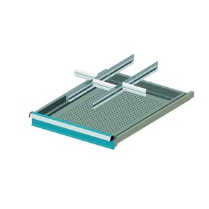 Jungheinrich PROFISHOP, Schubladeneinteilung für Frontenhöhe 200-250 mm, 3 Trennbleche, Schubladeneinteilung für Frontenhöhe 200-250 mm, 3 Trennbleche