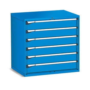 Jungheinrich PROFISHOP, Schubladenschrank Master, mit 6 Schubladen, HxBxT 1.000 x 1.020 x 726 mm, Schubladenschrank Master, mit 6 Schubladen, HxBxT 1.000 x 1.020 x 726 mm