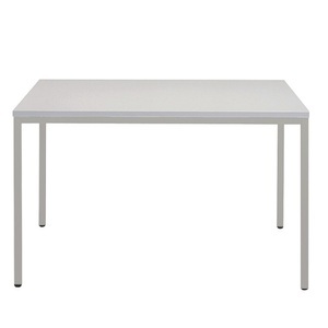 Jungheinrich PROFISHOP, Stahlrohr-Tisch, BxT 800 x 800 mm, Buche/schwarz, Stahlrohr-Tisch, BxT 800 x 800 mm, Buche/schwarz
