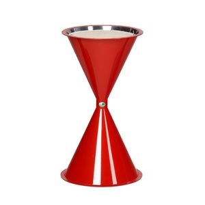 undefined, Kegel-Standascher ohne Dach verkehrsrot, Standascher, aus Kunststoff, rot