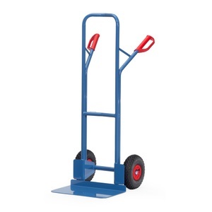 Fetra, fetra® Stapelkarre, Tragkraft 300 kg, Schaufel BxT 480 x 300 mm, mit Querbügel oben