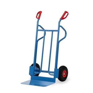 Fetra, fetra® Stapelkarre, Tragkraft 350 kg, Schaufel BxT 480 x 300 mm, mit Ablagebügeln