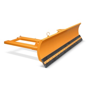 undefined, Schneeschieber für Gabelstapler Gummischürfleiste Schildbreite 2400 mm, Stapler-Schneeschieber mit Gummischürfleiste, Schildbreite 2.400 mm