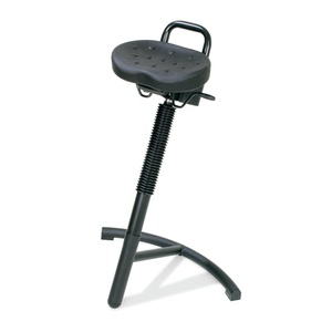Lotz, Lotz Stehhilfe Stahl Stabilith B-3640.01, Stehhilfe, neigbarer Komfortsitz, Sitzhöhe 645-825 mm, Tragegriff
