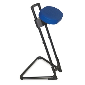 undefined, Stehhilfe, schwenk- und neigbarer Kunstledersitz, Sitzhöhe 600-850 mm, feuerrot/schwarz, Stehhilfe, schwenk- und neigbarer Kunstledersitz, Sitzhöhe 600-850 mm, feuerrot/schwarz