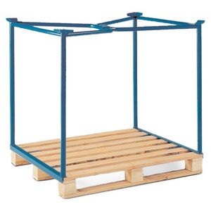 Cordes, CORDES Palettenaufsatz, offen, Euro-Paletten, lackiert, Höhe 1.600 mm, CORDES Palettenaufsatz, offen, Euro-Paletten, lackiert, Höhe 1.600 mm