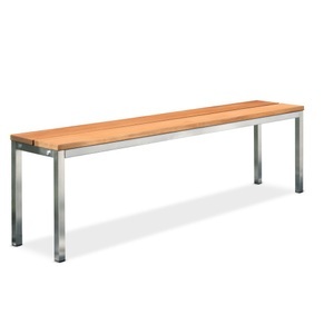 Jungheinrich PROFISHOP, Parkbank, 4-beinig, 2-Sitzleisten, Länge 2.000 mm, Parkbank, 4-beinig, 2-Sitzleisten, Länge 2.000 mm