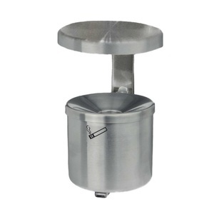 Jungheinrich PROFISHOP, Wandascher RONDO, 2,4 Liter, Edelstahl, mit Dach