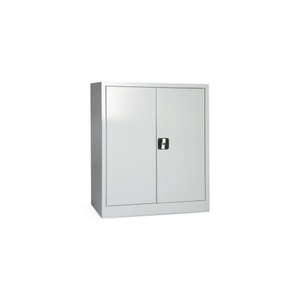 BASIC, BASIC Werkstatt-Beistellschrank mit 2 Fachböden, HxBxT 1.000 x 925 x 420 mm, lichtgrau, BASIC Werkstatt-Beistellschrank mit 2 Fachböden, HxBxT 1.000 x 925 x 420 mm, lichtgrau