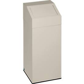 VAR, VAR® Wertstoffsammler, 82 Liter, selbstschliessend, kieselgrau