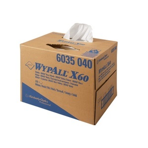 HYDROKNIT, HYDROKNIT Wischtücher WYPALL X60, HxB 426 x 317 mm, BRAG-Box, weiss