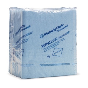 HYDROKNIT, HYDROKNIT Wischtücher WYPALL X60, HxB 310 x 320 mm, viertelgefaltet, weiss
