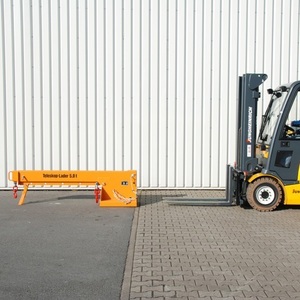 bauer, Teleskoplader KTH 5,0, 250 kg, orange lackiert, Teleskoplader Modell 1, Reichweite bis 3.690 mm, TK bis 5.000 kg, gelborange