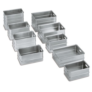 Jungheinrich PROFISHOP, Transportkisten aus Aluminium, Inhalt 116 Liter, Transportkisten aus Aluminium, Inhalt 116 Liter
