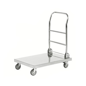 Jungheinrich PROFISHOP, Transportwagen, komplett Edelstahl 18/0, Ladefläche BxT 520 x 825 mm, Transportwagen, komplett Edelstahl 18/0, Ladefläche BxT 520 x 825 mm