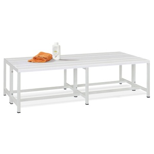 Pavoy, PAVOY Umkleidesitzbank, 2-seitig, Länge 1.500 mm, ohne Schuhrost, PAVOY Umkleidesitzbank, 2-seitig, Länge 1.500 mm, ohne Schuhrost