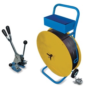 Jungheinrich PROFISHOP, Umreifungsset Komfort für PET- und PP-Band, für Bandbreite 16 mm, Umreifungsset Komfort für PET- und PP-Band, für Bandbreite 16 mm