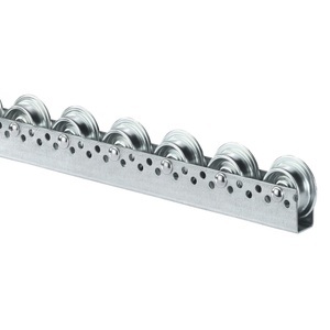 Jungheinrich PROFISHOP, Universal-Rollenschiene, Stahlrollen, mit Spurkranz, Teilung 100 mm, TK pro Rolle 20