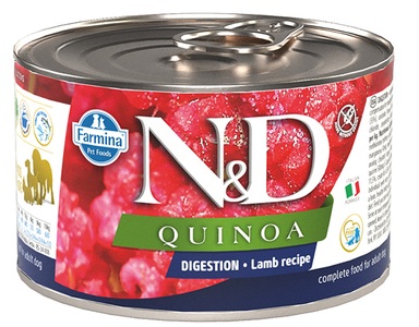 Farmina, Farmina Canine Adult Digestion Lamm, Quinoa, Fenchel, Minze & Artischoke (140g), 