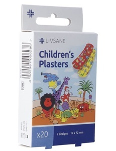 LIVSANE, LIVSANE Kinderpflaster Funny Animals (20 Stück), Livsane Kinderpflaster Funny Animals (20 Stk)