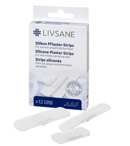 LIVSANE, LIVSANE Silikon Pflaster-Strips assortiert (12 Stück), 