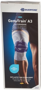 GenuTrain, GenuTrain A3 Aktivbandage Grösse 4 rechts titan (1 Stück), 