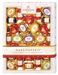 undefined, Niederegger Marzipanerie 400g Geschenkverpackung mit Mischung aus Marzipanspezialitäten, 