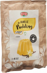 Morga, morga Pudding Vanille Curcuma (60 g), morga Bio Pudding Vanille Curcuma (60g)