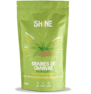 Shine, Shine Hanfsamen geschält BIO (100g), Shine Hanfsamen geschält BIO (100g) - kurzes Ablaufdatum